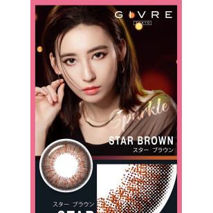Givre 1Month – Star Brown 月拋 2片裝